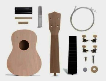 Stavebnica gitara Ukulele | hracie strunové nástroje pre deti