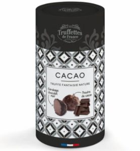 Čokoládová hľuzovka obalená horkým kakaovým práškom z Francúzska
