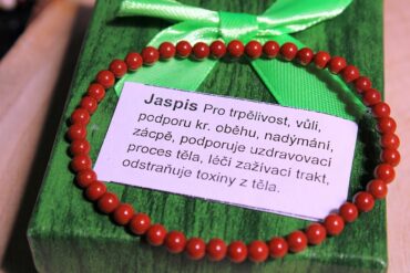 Jaspis červený dámske náramky z minerálov a kameňov